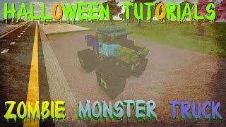 Minecraft Halloween Zombie Monster Truck Tutorial