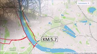 Lauf 17 km am 2019-02-16