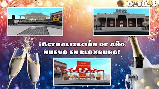 ¡Llegó la actualización de año nuevo a bloxburg! | Una maravillosa actualización | Gabriel García |