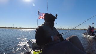 Kayak Fishing for Bass on a cold Florida morning! #bass #13fishing #kayakfishing