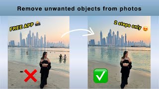 Remove unwanted object from photos | Free App | Editing Tutorial | Shanika Khurmi