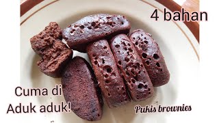 Resep Kue Balok / Pukis Brownies 4 bahan | Cuma Diaduk aduk Ekonomis & mudah