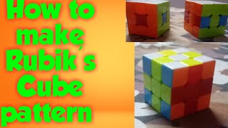 3*3 cube patterns