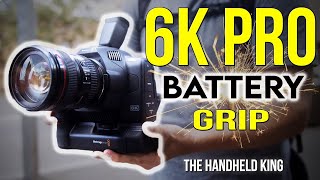 BMPCC 6K Pro - Battery grip review (The Handheld King!)