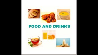 Food and Drinks in English ( İngilizce  Yiyecek ve İçecekler )