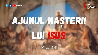 Sion Live 24.12.2023 AM - Ajunul nașterii lui Isus