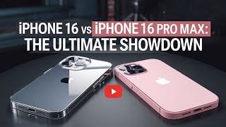 iPhone 16 vs iPhone 16 Pro Max: Ultimate Comparison!