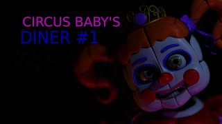 FUNTIME FOXY TRIED TO BREAK MY DOOR DOWN | Circus Baby's Diner #1