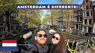 O QUE FAZER em UM DIA em AMSTERDAM - HOLANDA | PAÍSES BAIXOS