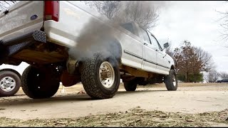 7.3 Powerstroke COLD START! - 1997 Ford F-350