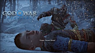 Kratos Almost Kills Atreus - God of War Ragnarok | Kratos Vs Bjorn