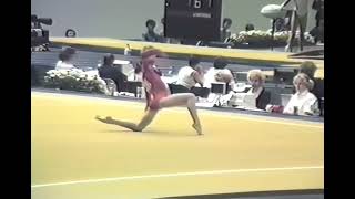 [HDp60] Oksana Omelianchik (URS) Floor All Around 1987 World Championships