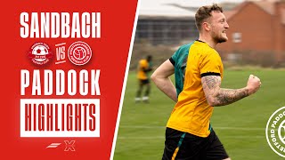 Can Our WINNING FORM Continue? | Sandbach Town vs Stretford Paddock FC Match Highlights