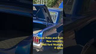 Classic Rides and Rods new inventory 1965 Mustang 4 Speed