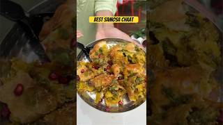 Samosa ki banayi samosa chaat || #samosa #youtubeshorts #chaat #viral #delhichaat