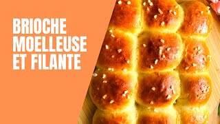 Petits pains briochés moelleux ( recette facile de brioche moelleuse et filante)# cuisine maison