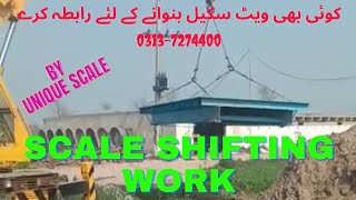 Digitel Scale Shifting Size 9'×18' Feet  Control shead Scale Work By #Uniquedigitelscale Team