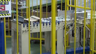 Paper Bag Bundle Palletizing | High Speed Fuji Ace Robotic Palletizer | #roboticpalletizer #robotics