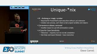 Writing Cross-Platform PowerShell by Dave Carroll