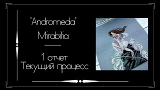 Mirabilia "Andromeda". 1 отчет. СП "Тайны Мирабилии". Вышивка крестом.