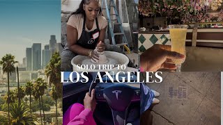 Solo Trip to Los Angeles | pottery class, spa, cute restaurants, & lots of self care/love