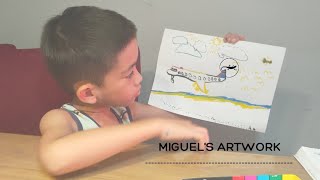 Miguel's Artwork | Saturday Minivlog