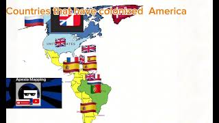 Countries that have colonized America