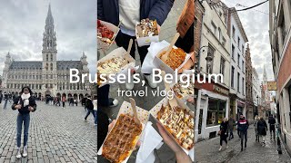 Europe Travel Vlog | 2 days in Brussels, Belgium 🇧🇪