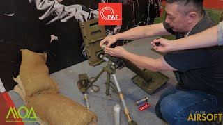 MOA Exhibition 2O23: PAF Airsoft M2 Browning, MK19, MK18 Mod0 & M2