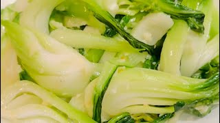 Bok Choy stir_fry Garlic Recipe #bokchoystrify #bokchoy