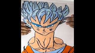 BLUE HAIR GOKU