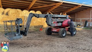 Allrad Gelenk-Teleskop Arbeitsbühne Manitou 180 ATJ