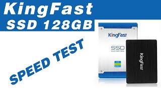 KingFast F10 SSD 128GB speed test