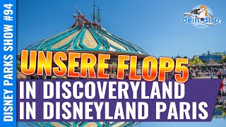 Die Flop5 im Discoveryland in Disneyland Paris | Das sind die schlechtesten Dinge im Discoveryland