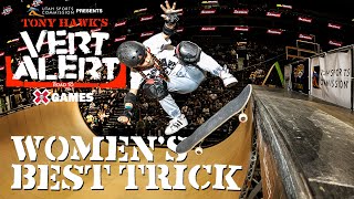 Tony Hawk’s Vert Alert 2023 Womens Best Trick Contest