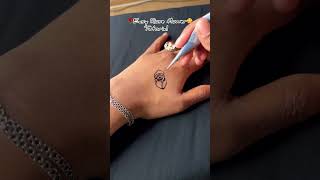 Part 3 Easy flower tutorial#rose#learnhenna #subscribe