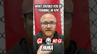 Should you train Gi.or No GI jiu-jitsu for MMA #jiujitsu #shorts #smartydummy