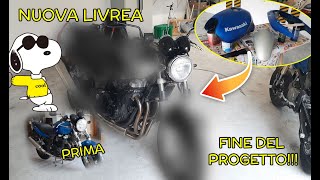 Fixing a Kawasaki ZR7  - Parte 4 - IL MIO PIU' BEL RISULTATO FINO AD ORA!!!