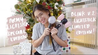 VLOGMAS: BTS & Blackpink Lightsticks Arrived!