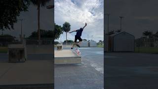 KICKFLIP BACK 5050 BACK 180 OUT! #skateboarding #shorts