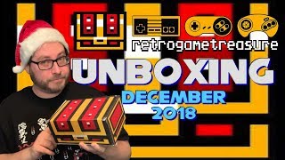 Retro Game Treasure Unboxing - Ep. 28 - December 2018 - JGR