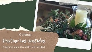 🌿Coronas Navideñas. Hazlo tú mismo. Handmade. Decoración con elementos naturales