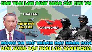 Bất Ngờ! Người Thái Đề Nghị Việt Nam Trở Thành Vị Cứu Tinh Để Hóa Giải Xung Đột Thái Lan – Campuchia