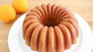 Riquísimo Bundt Cake / Budín de Naranja ☆ TAN DULCE