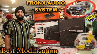 2023 Maruti Fronx Modification | Best Audio set-up in Front | Fronx Genuine Parts | Karol Bagh