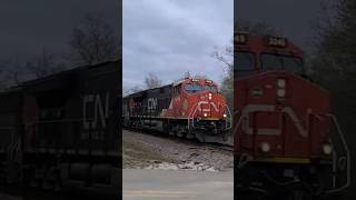 CN 6 engine lashup ET44AC,SD75I, SD70M-2,ET44AC,C44-9W,ET44AC Northbound Waukesha Sub 4/21/21