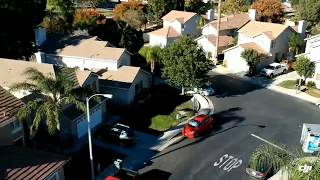 Bairro residencial em Corona. Dji Spark