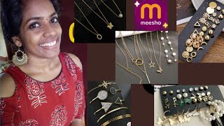 Meesho jewellery haul under 125😵😮🥳 || Huge Navraathri sale 🏷️💸🛒