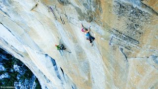 Petzl athlete Emily Harrington sends Golden Gate (5.13 VI) in El Capitan