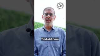 Message from the Admissions Chair - Dr. Hanish Rajpal  |  Welcoming Batch of 2024 - 26